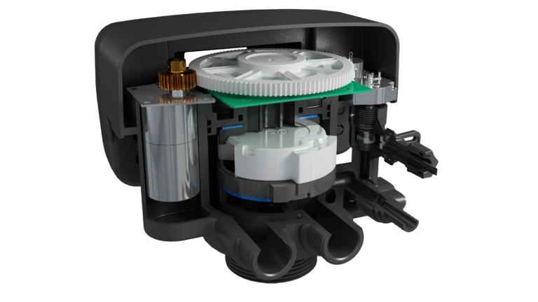 Control Valve Rendering showing Advanced Ceramic disks